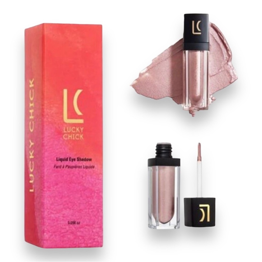 NIB Lucky Chick Gel Based Liquid Eyeshadow - Rose Quartz​
